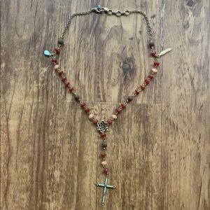 Lucky Brand rosary necklace